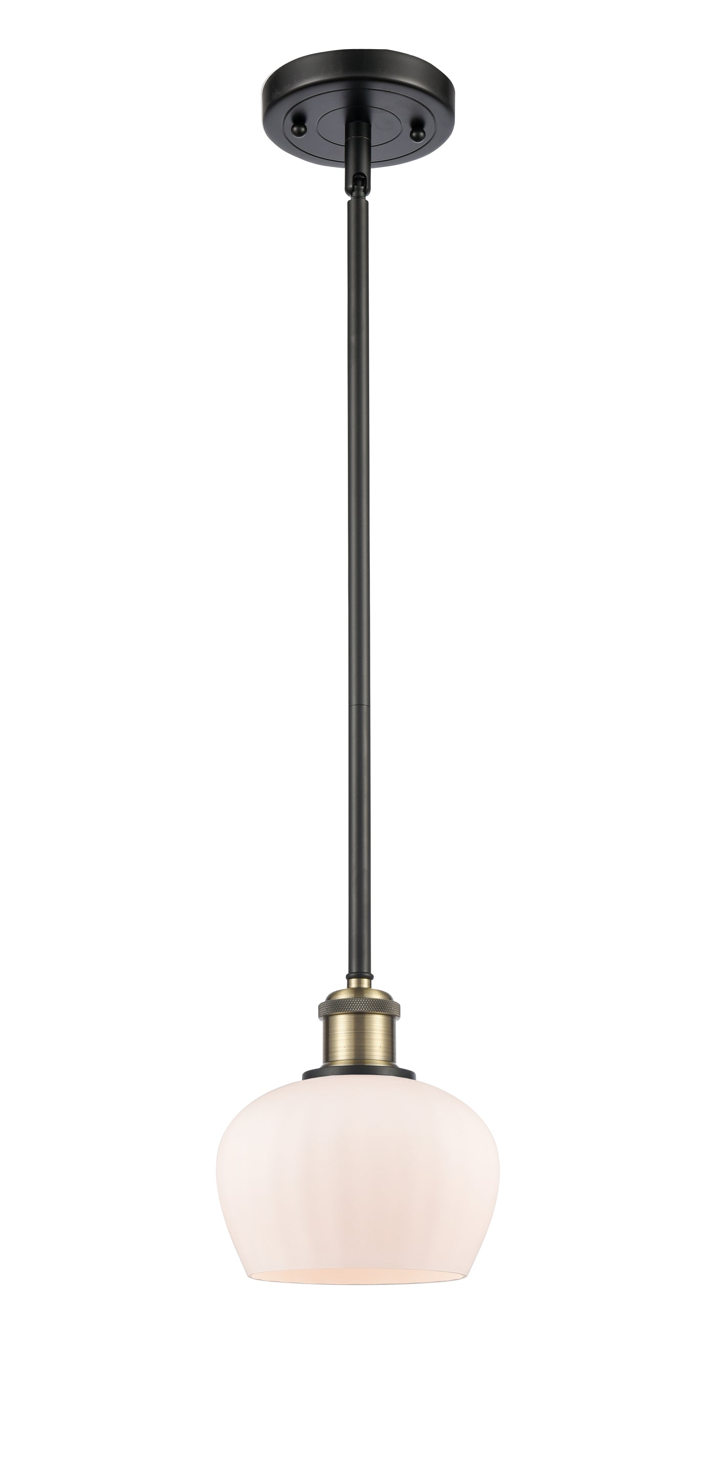Ballston Mini Pendant Antique Brass Finish