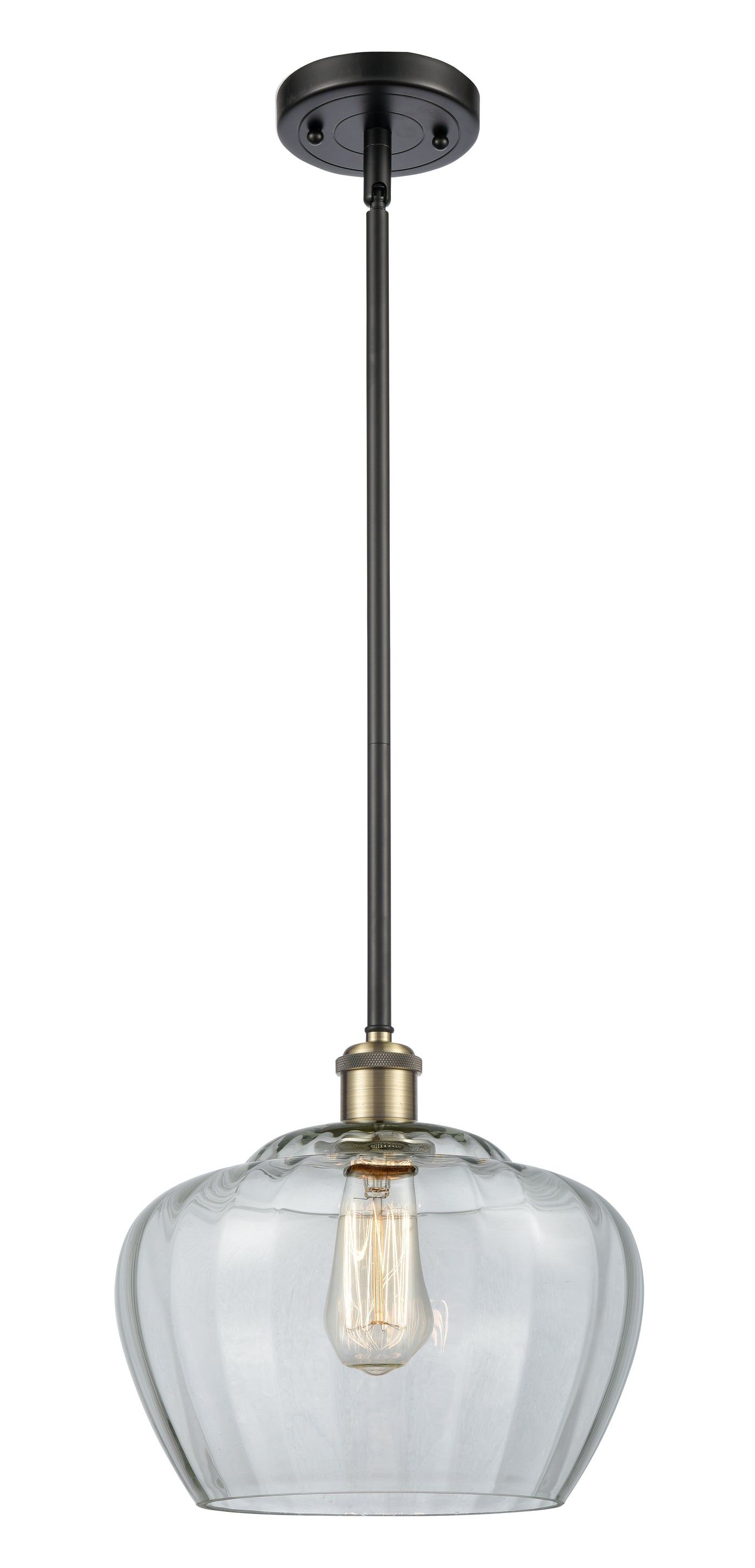 Ballston Mini Pendant Cast Brass 11 Inch