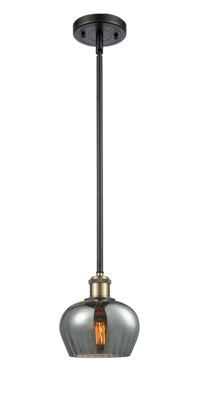 Ballston Mini Pendant Antique Brass Finish