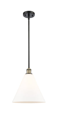 Ballston Mini Pendant Antique Brass Finish