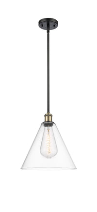 Ballston Mini Pendant Antique Brass Finish