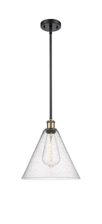 Ballston Mini Pendant Antique Brass Finish