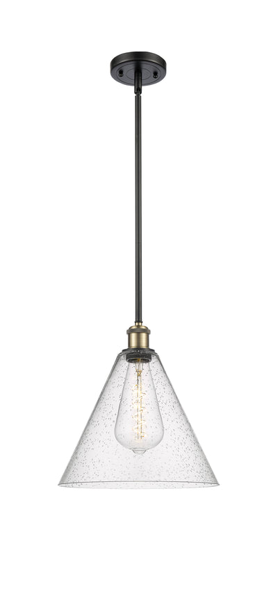Ballston Mini Pendant Antique Brass Finish