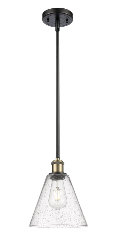 Ballston Mini Pendant Antique Brass Finish