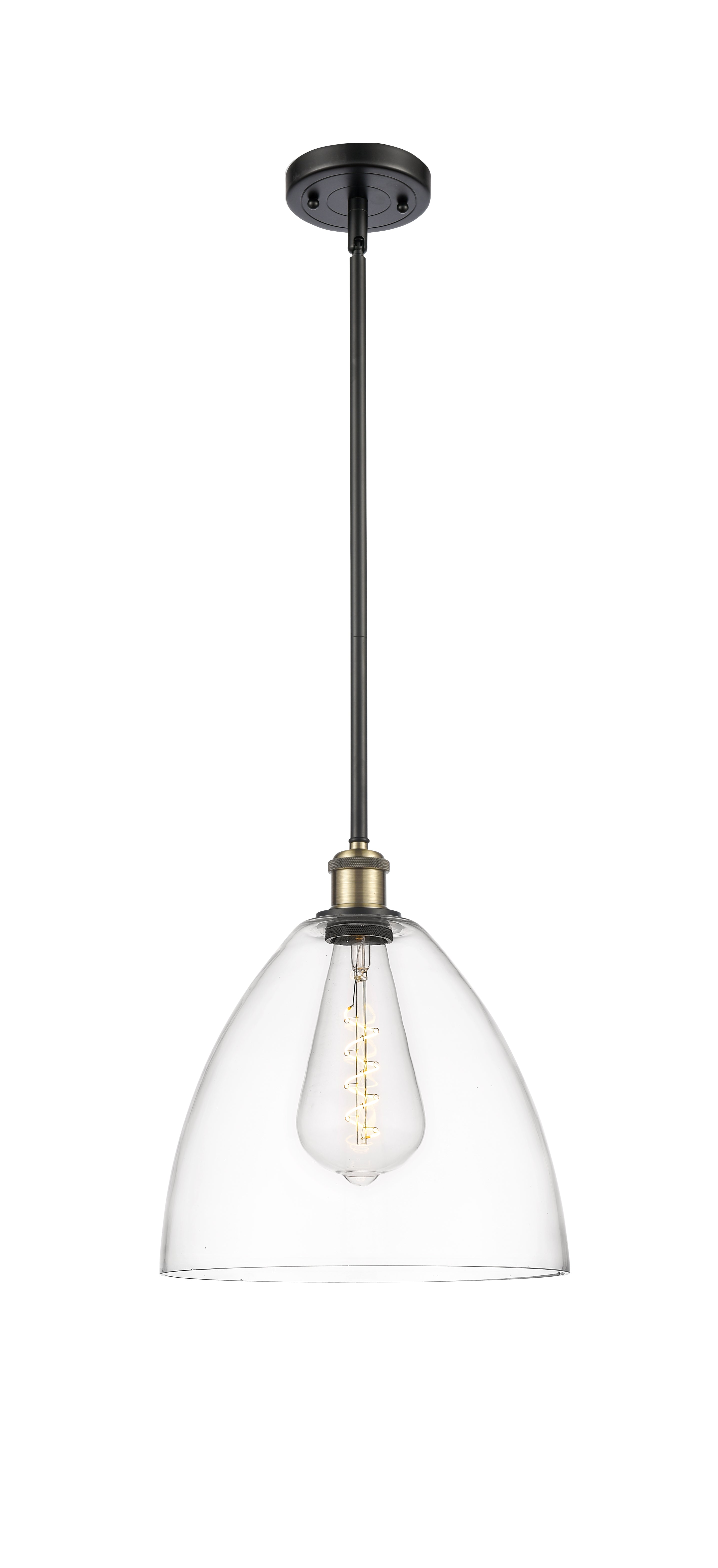 Ballston Mini Pendant Antique Brass