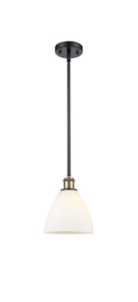 Ballston Mini Pendant Antique Brass Finish