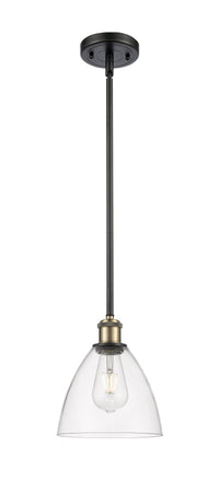 Ballston Mini Pendant Antique Brass Finish