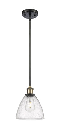 Ballston Mini Pendant Antique Brass Finish