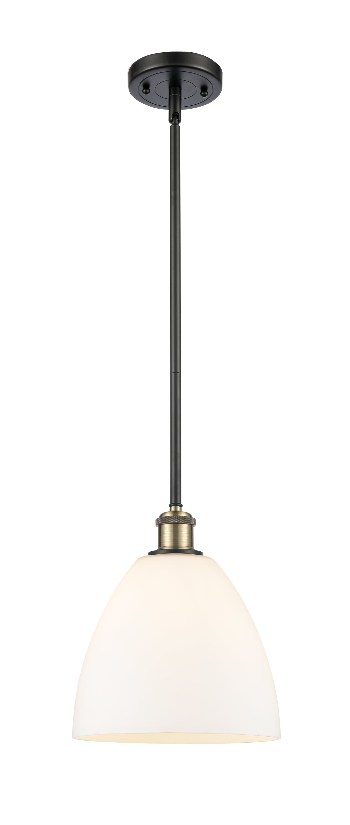 Ballston Mini Pendant Antique Brass Finish