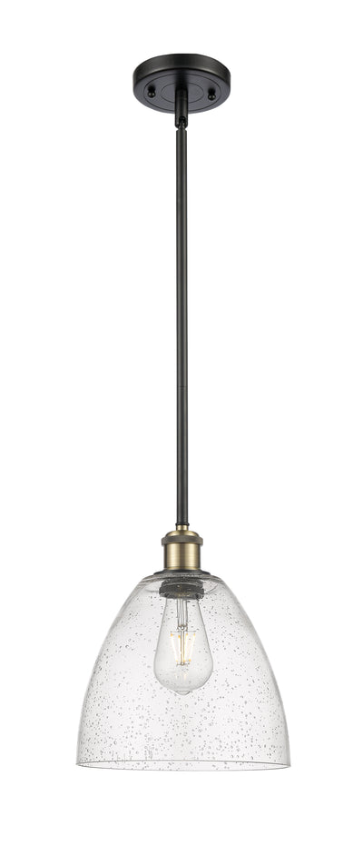 Ballston Mini Pendant Antique Brass Finish