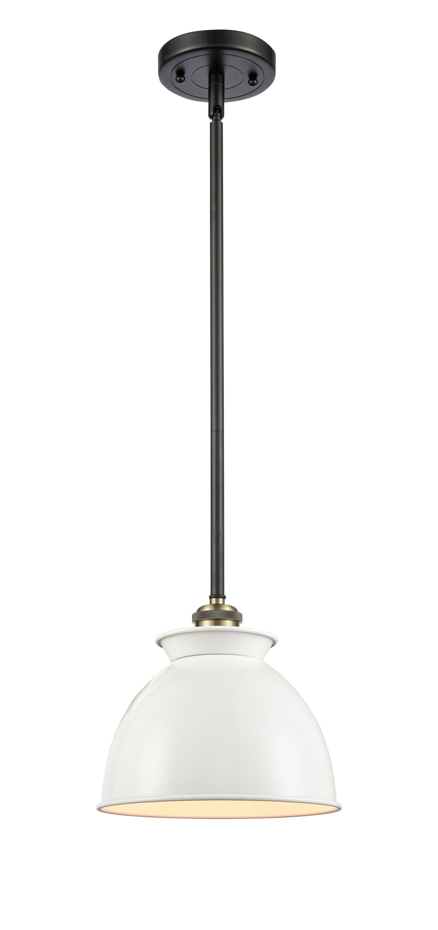 Ballston Mini Pendant Antique Brass 8.25