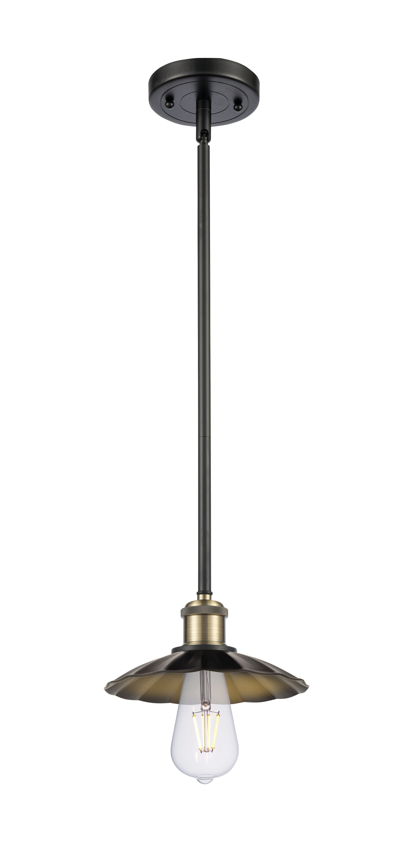 Ballston Mini Pendant Antique Copper Finish