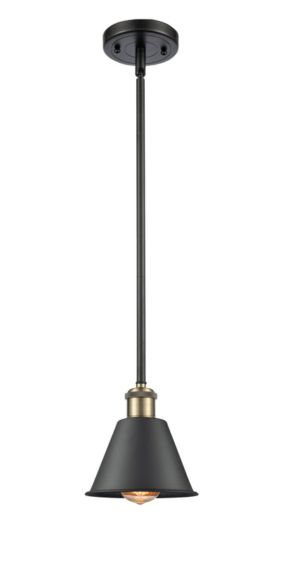 Ballston Mini Pendant Antique Brass Finish