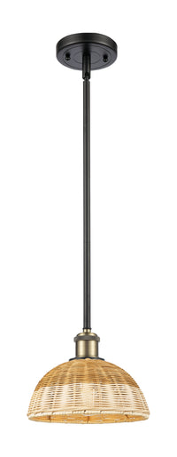 Ballston Mini Pendant Antique Brass Finish