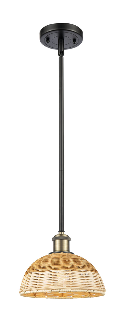 Ballston Mini Pendant Antique Brass Finish