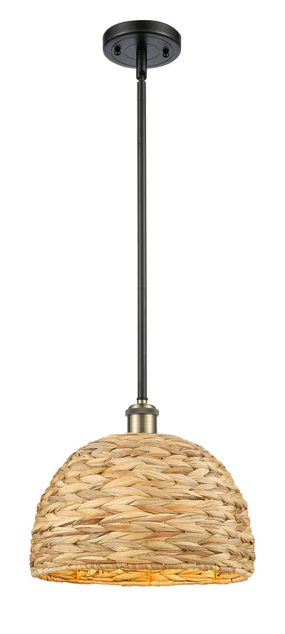 Ballston Mini Pendant Antique Brass Finish