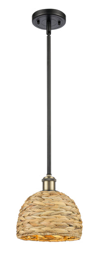 Ballston Mini Pendant Antique Brass Finish