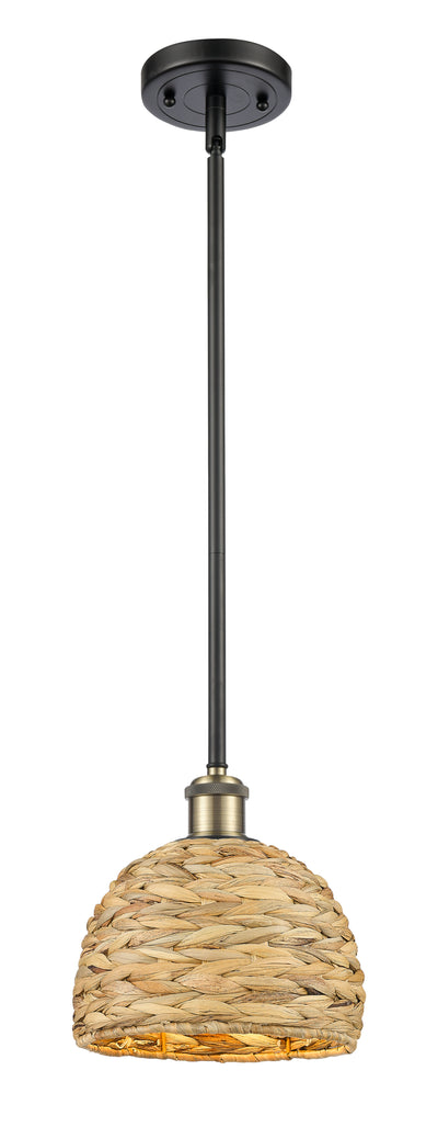 Ballston Mini Pendant Antique Brass Finish