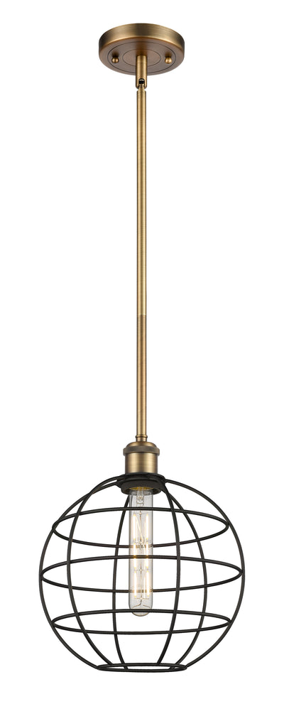 Ballston Mini Pendant Antique Brass 10 Inch