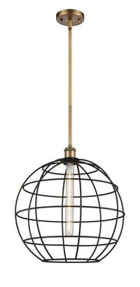 Ballston Mini Pendant Antique Brass Finish