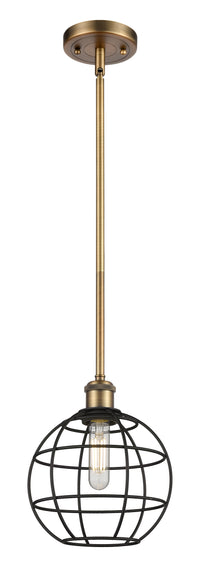 Ballston Mini Pendant Antique Brass 8 Inch
