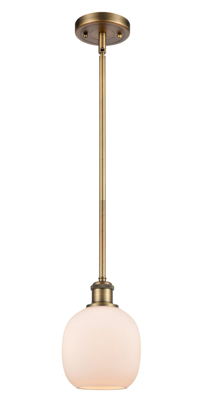 Ballston Mini Pendant Antique Brass Finish