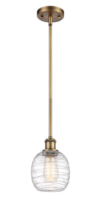 Ballston Mini Pendant Antique Brass Finish