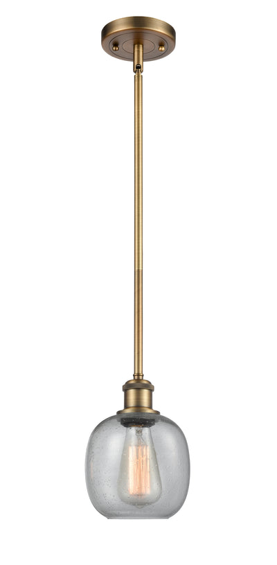 Ballston Mini Pendant Antique Brass Finish