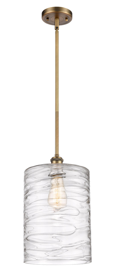 Ballston Mini Pendant Antique Brass 9 Inch