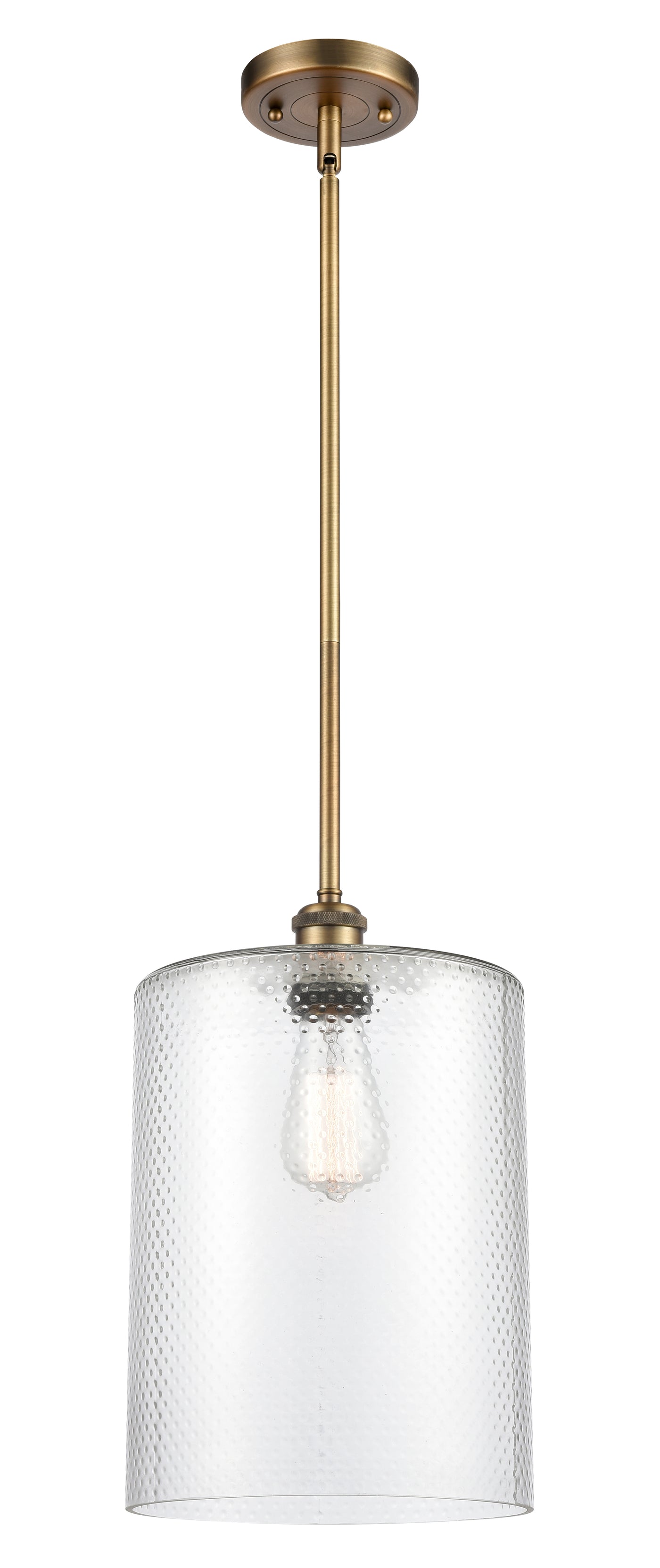 Ballston Mini Pendant Antique Brass Finish
