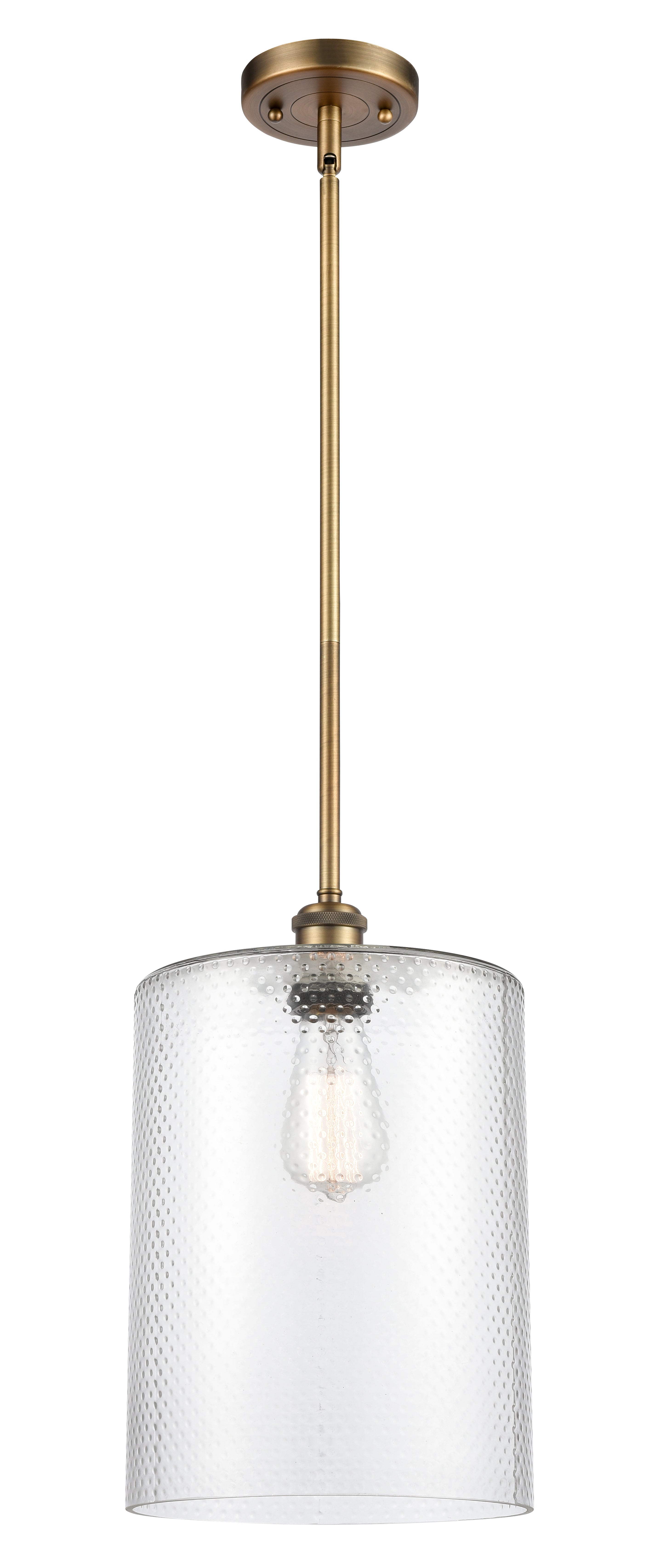 Ballston Mini Pendant Antique Brass Finish