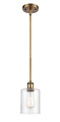 Ballston Mini Pendant 5 Inch Antique Brass