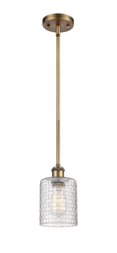 Ballston Mini Pendant Antique Brass Finish