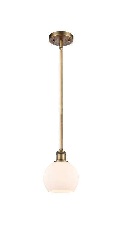 Ballston Mini Pendant Brass Antique Finish