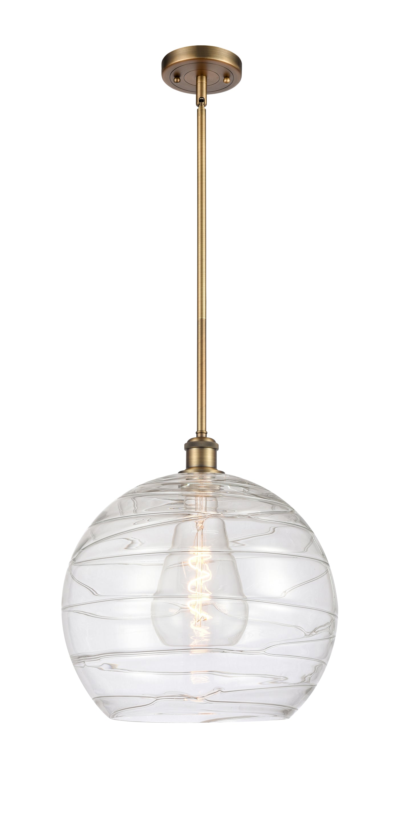 Ballston Mini Pendant Antique Brass Finish