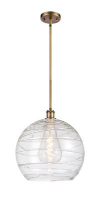 Ballston Mini Pendant Antique Brass Finish