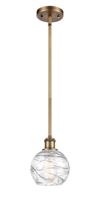 Ballston Mini Pendant Antique Brass Finish
