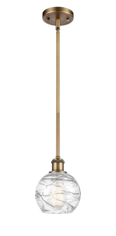 Ballston Mini Pendant Antique Brass Finish