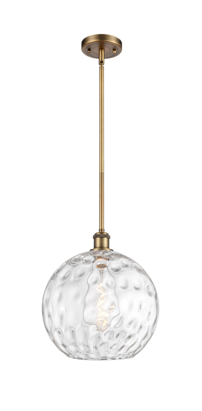 Ballston Mini Pendant Antique Brass Glass
