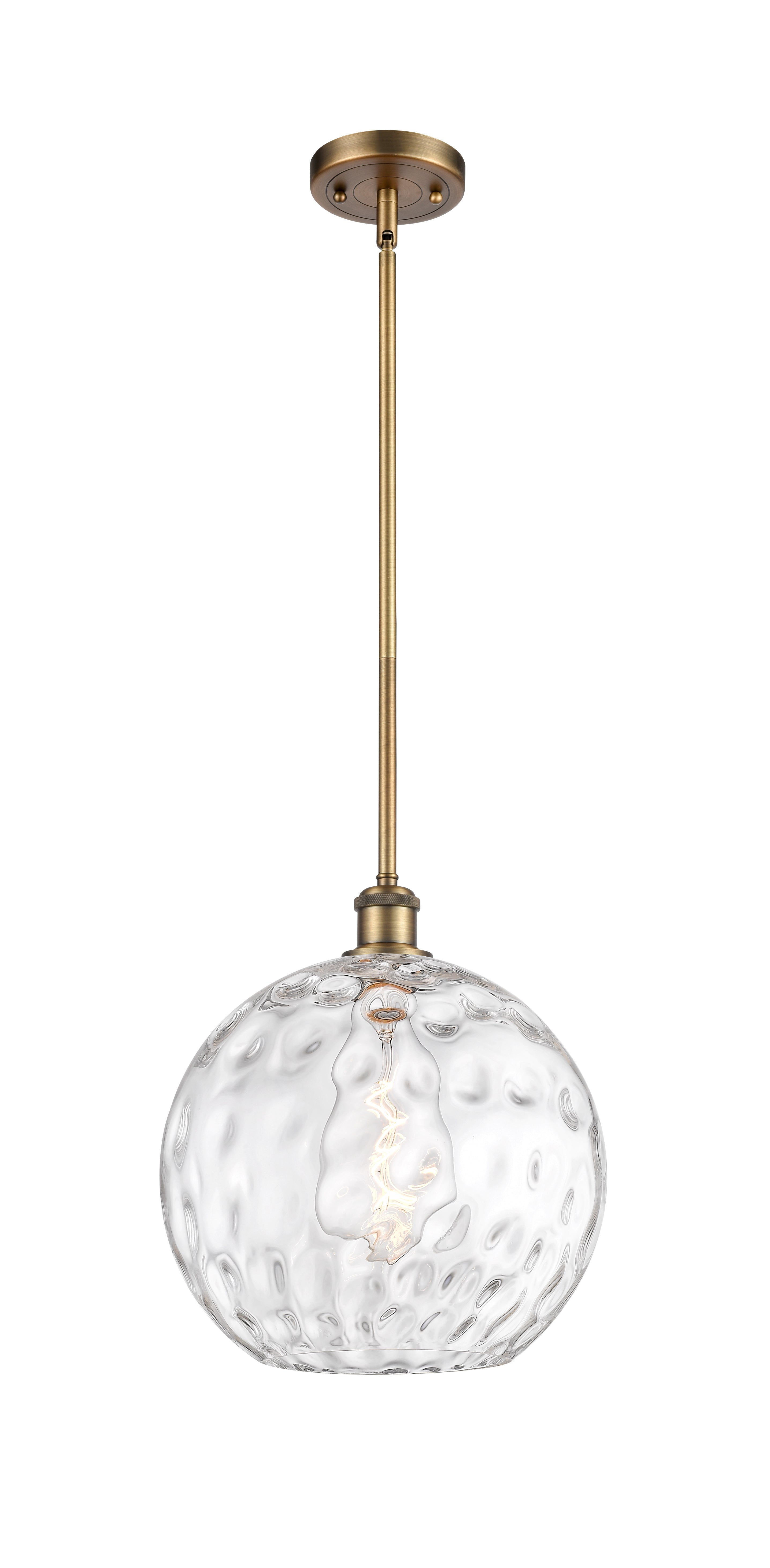 Ballston Mini Pendant Antique Brass Cast