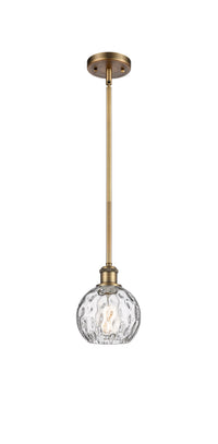 Ballston Mini Pendant Antique Brass Glass