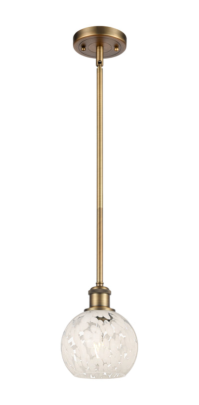 Ballston Mini Pendant Cast Brass 6 Inch