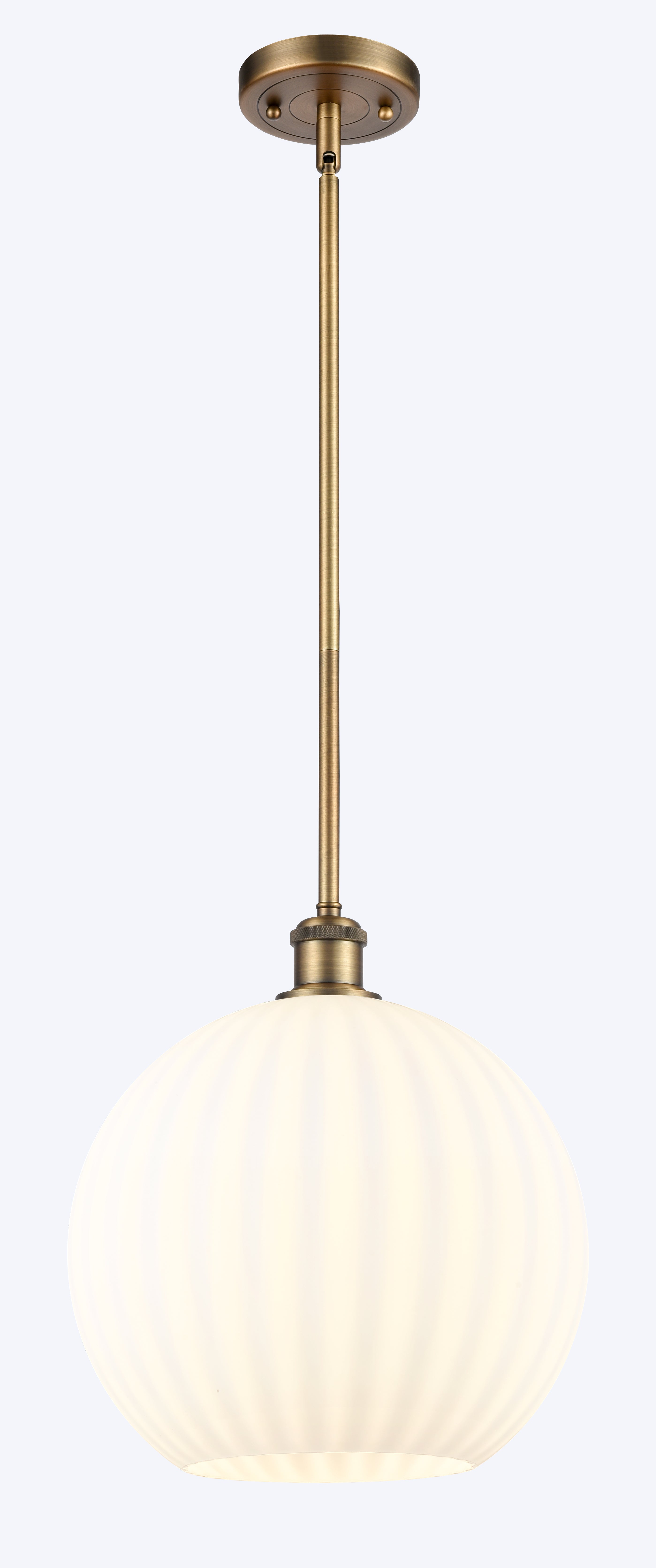 Ballston Mini Pendant Cast Brass Dimmable