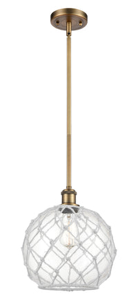 Ballston Mini Pendant Antique Brass Finish