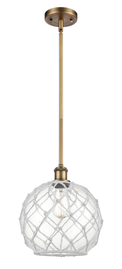 Ballston Mini Pendant Antique Brass Finish