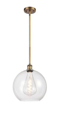 Ballston Mini Pendant Antique Brass Finish