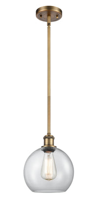Ballston Mini Pendant Antique Brass Finish