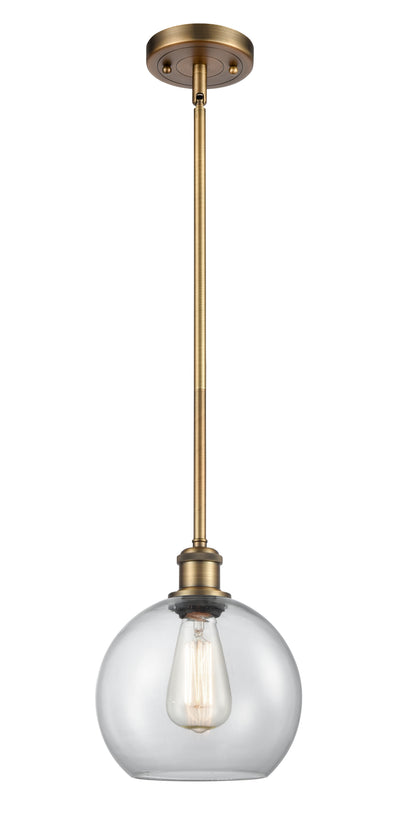 Ballston Mini Pendant Antique Brass Finish