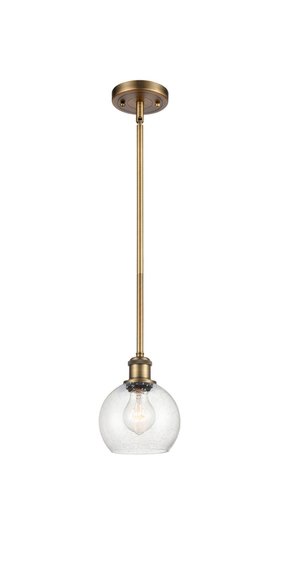 Ballston Mini Pendant Brass Antique Finish