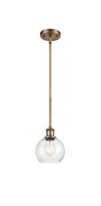 Ballston Mini Pendant Antique Brass Finish